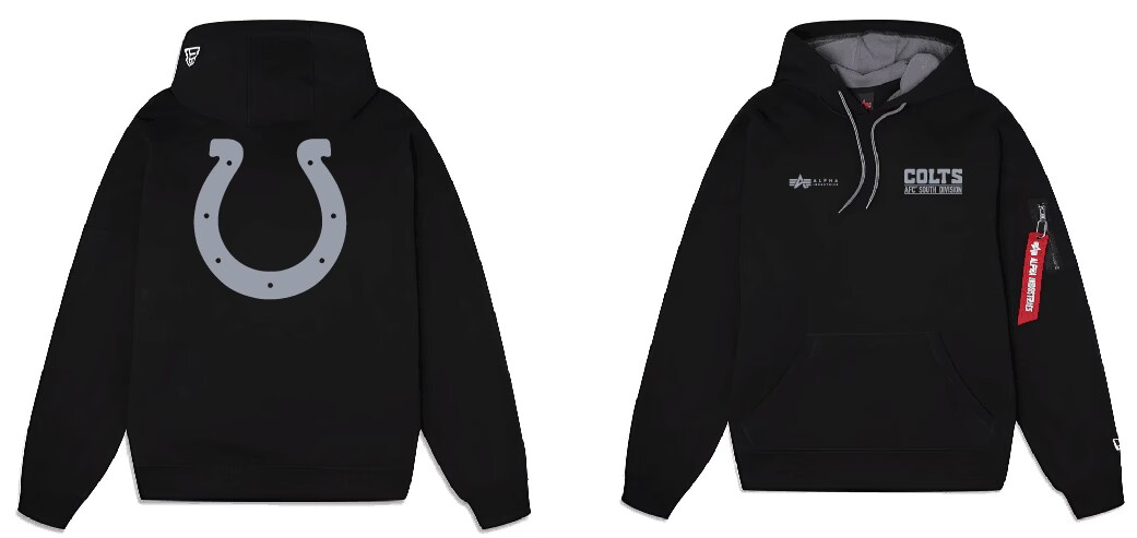 Men Indianapolis Colts 2024 Nike NFL black hoodie